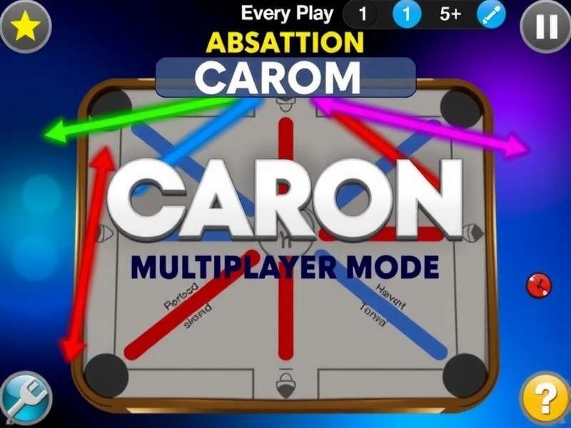 Carrom Galaxy Multiplayer Mode